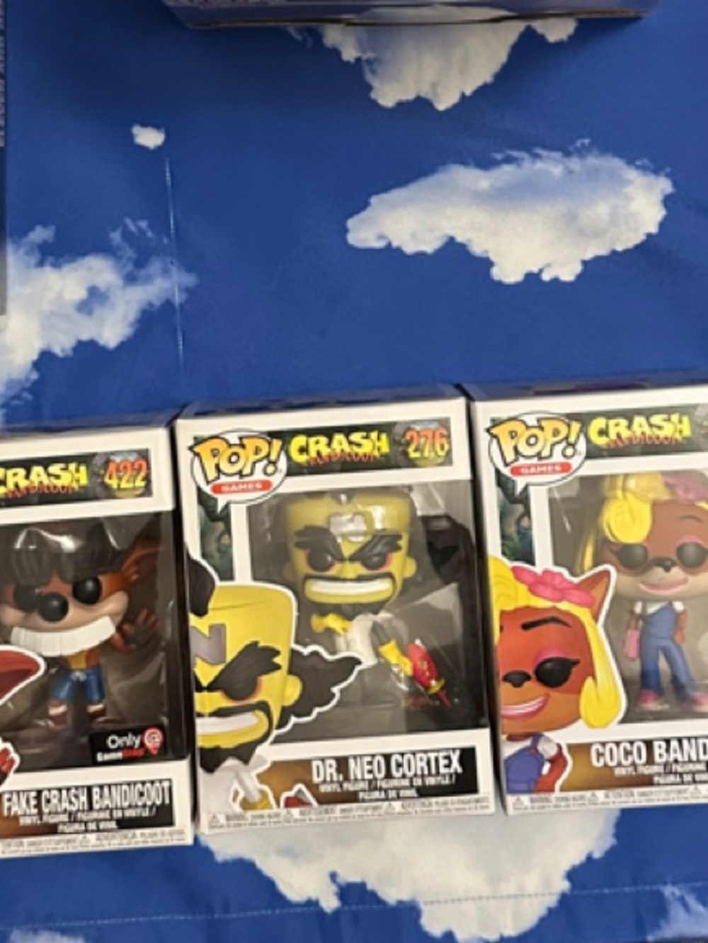 Crash Bandicoot Funko Pop! Set
